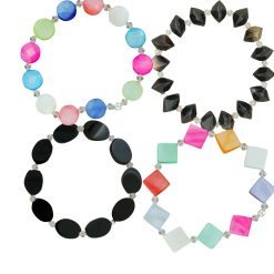 Bracciale madreperla swarovski