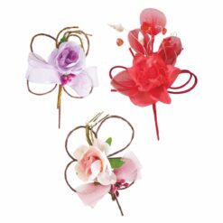 1 Fiore mix colori e modelli Conf. 60 pz