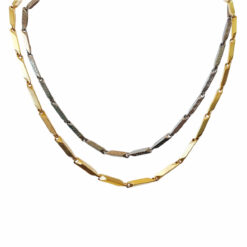 Collana uomo acciaio