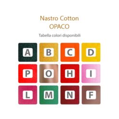NASTRO COTTON SR 170 A tabella colori 2