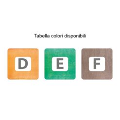 NASTRO SUPER ORGANZA LUREX SR 189 tabella colori