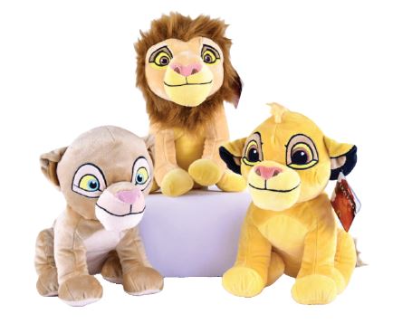 Il Re leone 5 personaggi 30 cm