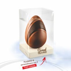 Box uovo trasparente con fondino forato