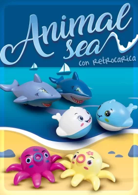 palline con sorpresa animal sea
