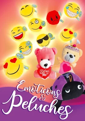 palline con sorpresa emoticons e peluches