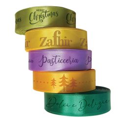 Nastri Doppio Raso Personalizzati