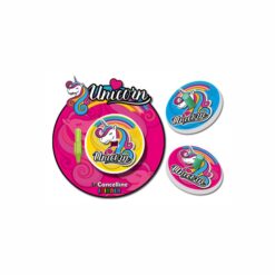 Gommina trottola Unicorn (confezione a blister)