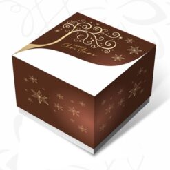 Scatola Porta Panettone con coperchio "Fantasy"