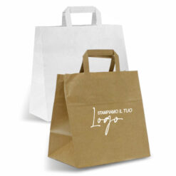 Busta pasticceria per trasporto con manico cordino (da €0.29 a €0,57 cad.)