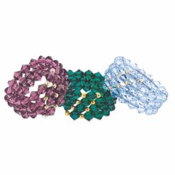 Anelli Donna in Swarovski su Tre Fili