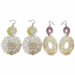 Orecchini Monachella in acciaio