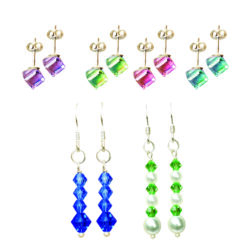 Orecchini Swarovski e Argento 925