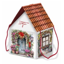 Scatola Porta Panettone alto "Casetta Siciliana" (conf. 50 pz. – €2,19 cad.)