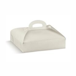 Scatola Portapaste in Pelle Bianco