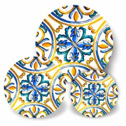 Tris Piatti in Ceramica