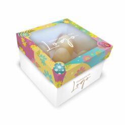 Scatola porta cinque ovetti con fondo e coperchio