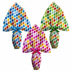 Incarti in Polipropilene - Pois Metallizzato - cm 110x110 ( conf. da 10 kg )