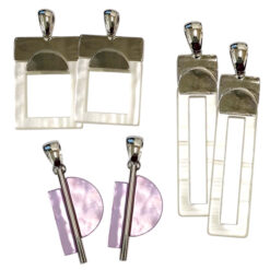 Pendenti Acciaio & Madreperla