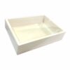 Scatola bianca con coperchio in pvc