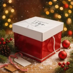 Scatola porta panettone Silver zafhir