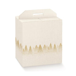 Portapanettone + Portabottiglia White Forest