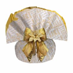 Cerchi Feliz Navidad bianco/oro