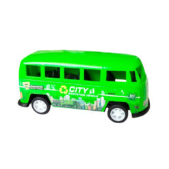 Autobus con colori assortiti