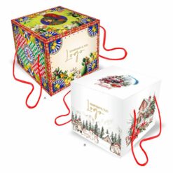 Scatola Porta Panettone "Quadro"